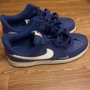 Nike Air Force 1’s blue and white(price OTB)
